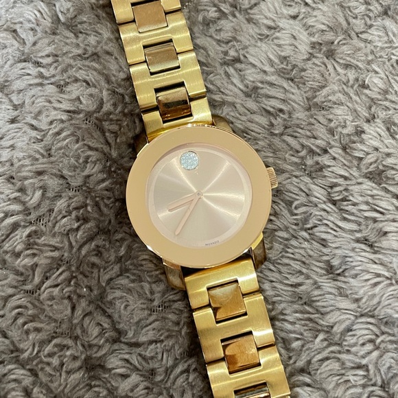 Rose Gold Movado BOLD - Womens Watch Vintage main image 3
